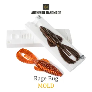 🔥 New Bug Craw Soft Plastic Bait Mold DIY Lure