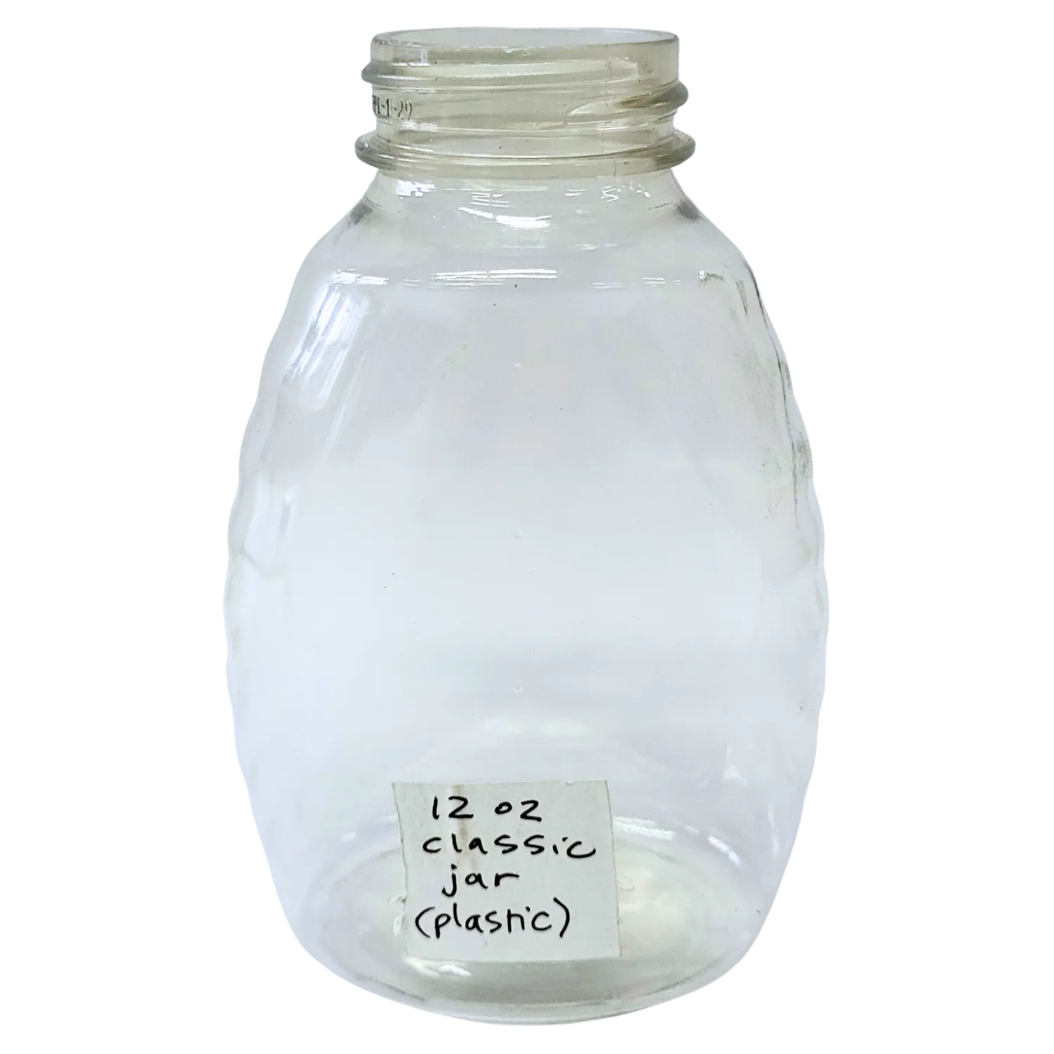 12 oz Plastic Classic Honey Jar