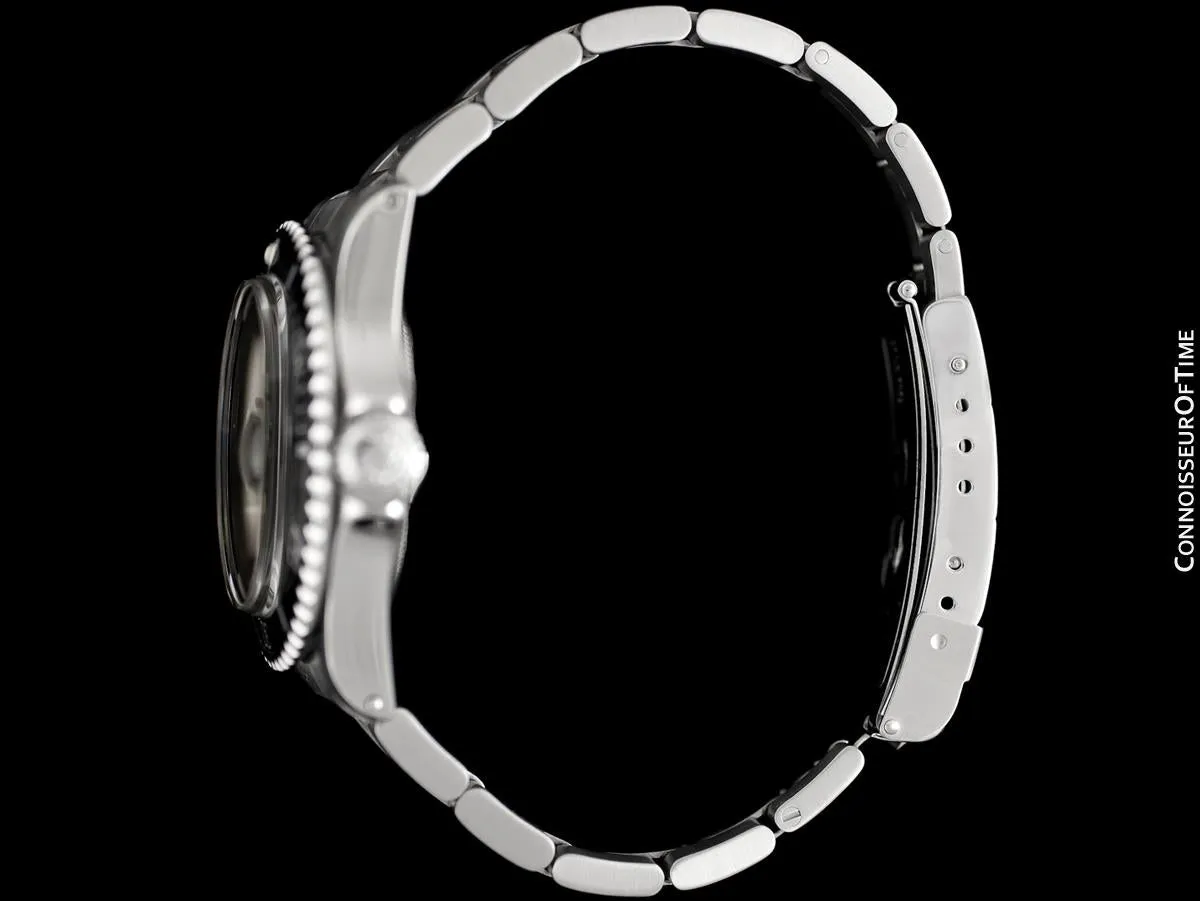 1970 Rolex Submariner Vintage Mens Ref. 1680 Watch with Red Letter Dial - Stainless Steel