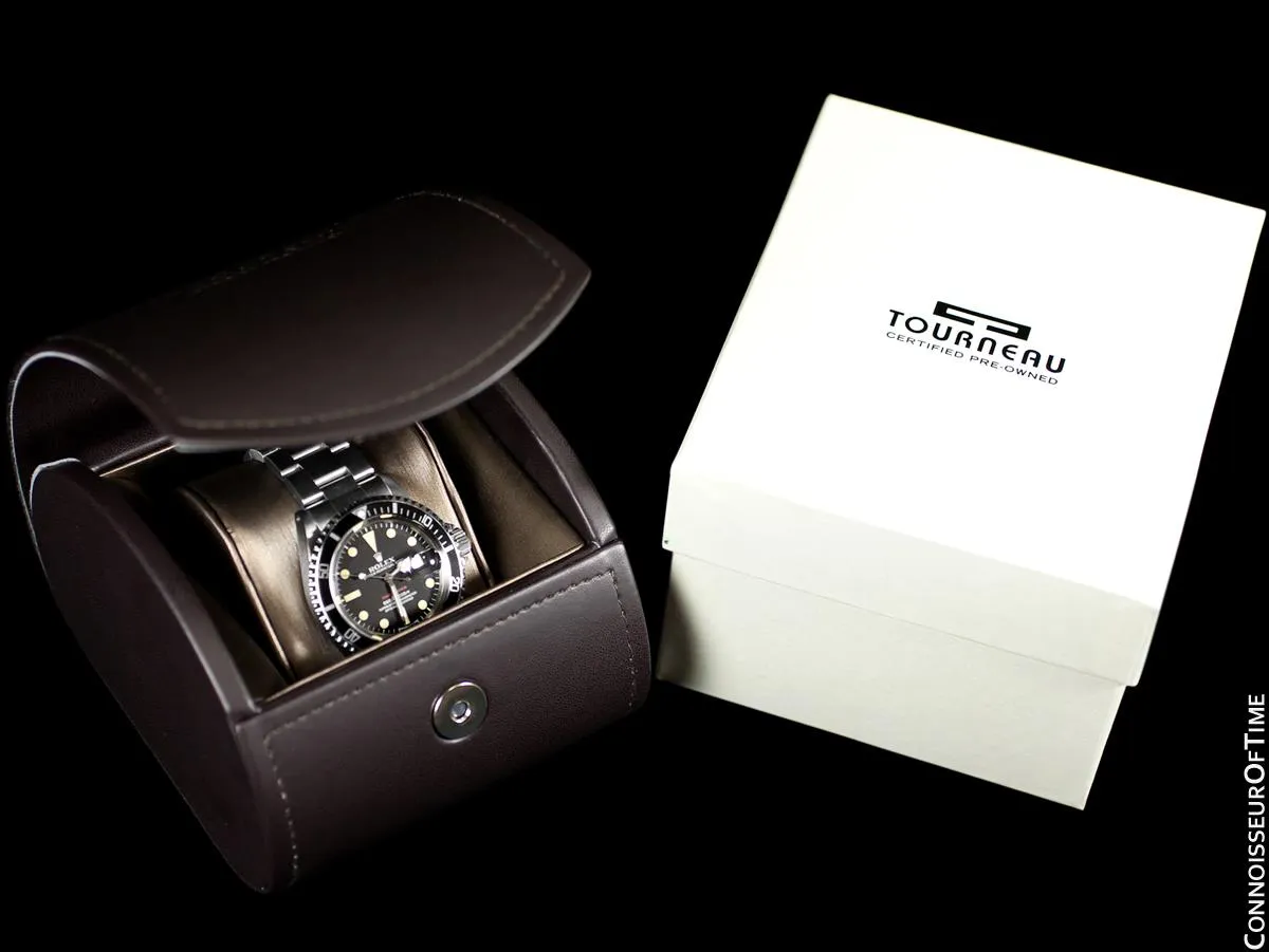 1970 Rolex Submariner Vintage Mens Ref. 1680 Watch with Red Letter Dial - Stainless Steel