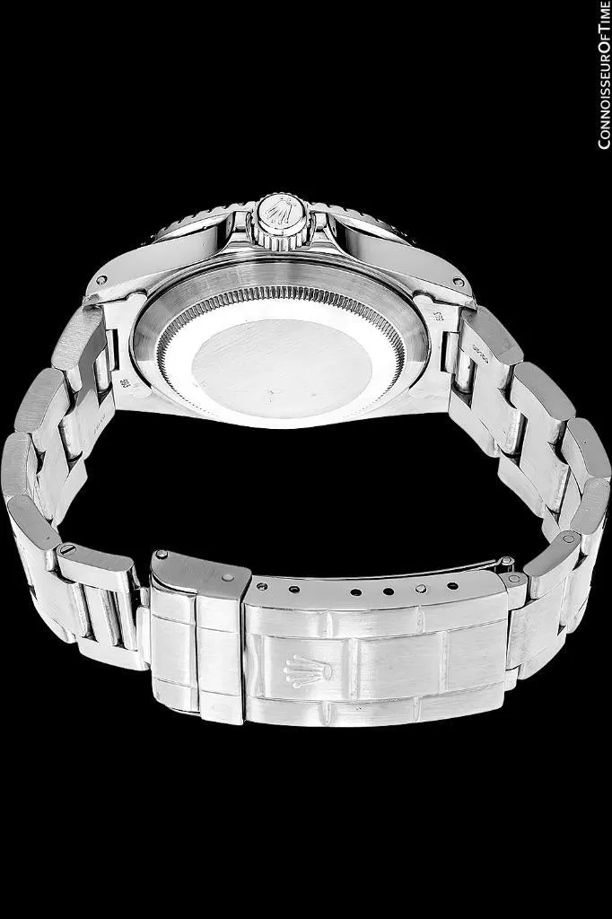 1987 Rolex Submariner "Triple Zero" Vintage Mens Ref. 168000 Stainless Steel Watch - Boxes & Booklet