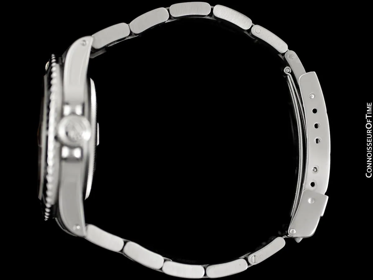 1987 Rolex Submariner "Triple Zero" Vintage Mens Ref. 168000 Stainless Steel Watch - Boxes & Booklet