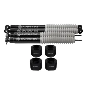 1993-1998 Jeep Grand Cherokee ZJ Full Suspension Lift Kit with MAX Performance Shock Absorbers 2WD 4WD