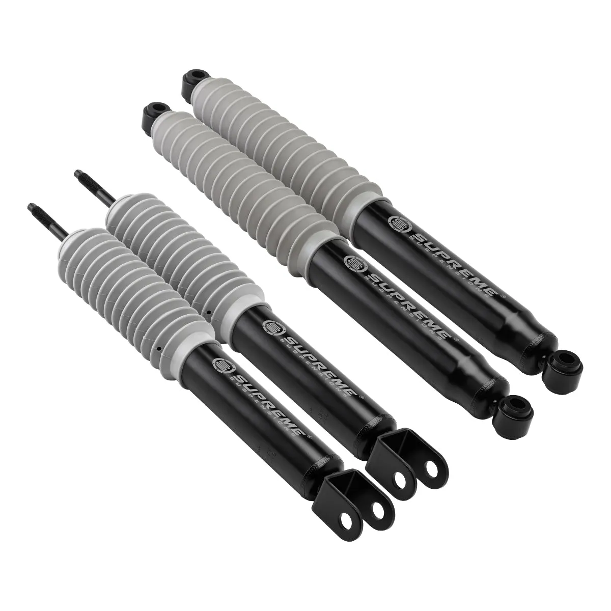 2006-2010 Hummer H3 1-3" Front   2" Rear Lift Kit with Supreme Suspensions MAX Performance Shocks 4WD