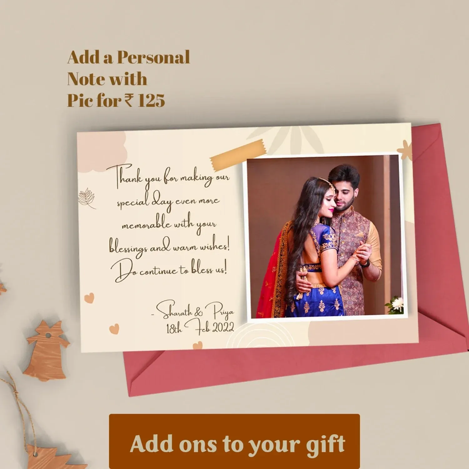 2024 Diwali Combo 2.0 (Classy Metal Flip Card Cover Diary   Classy Metal Keychain   Pen   Classy Steel Cardholder   Ferrero Rocher   Diya) - Tan