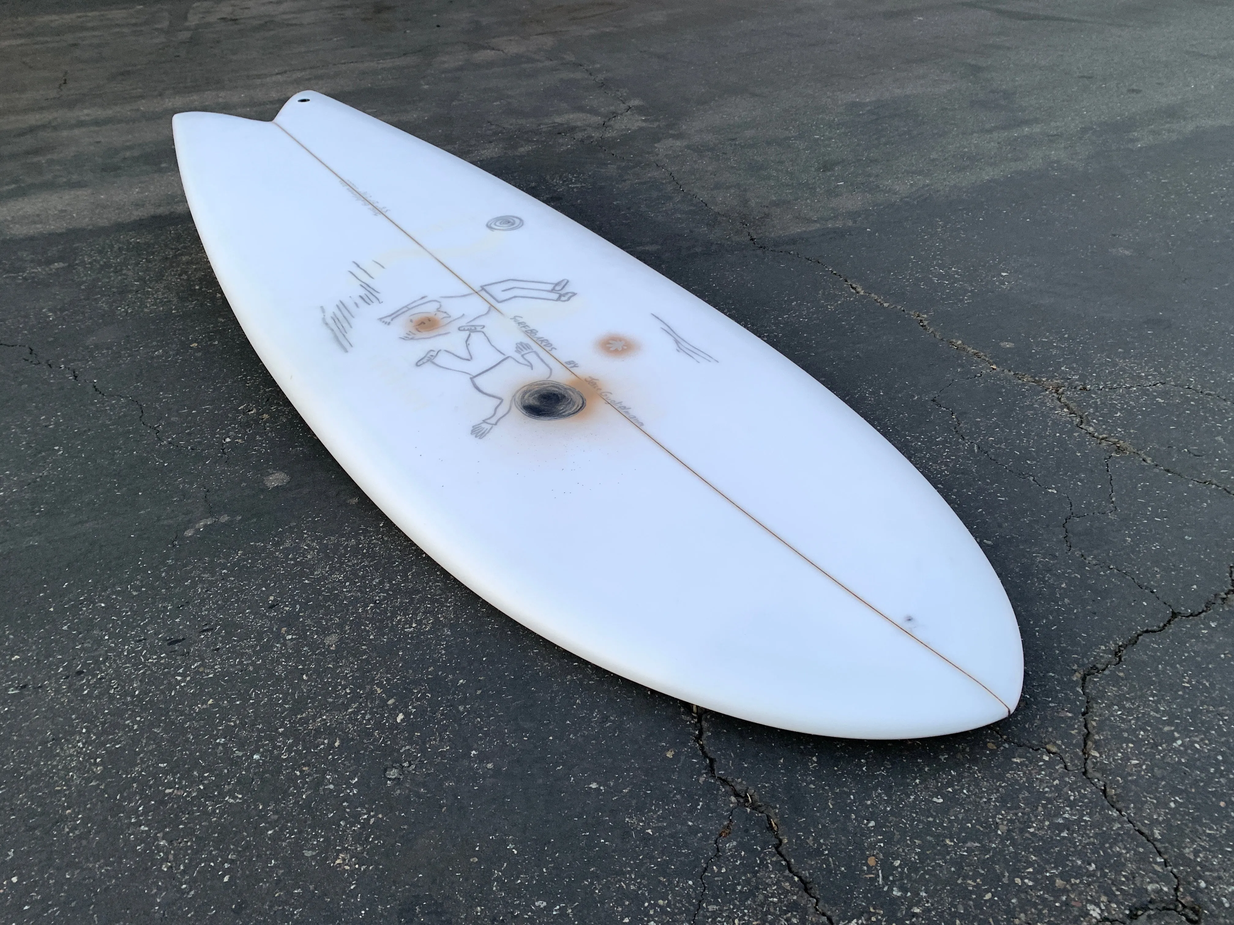 5'6" Jesse Guglielmana Shovel Fish (Used)