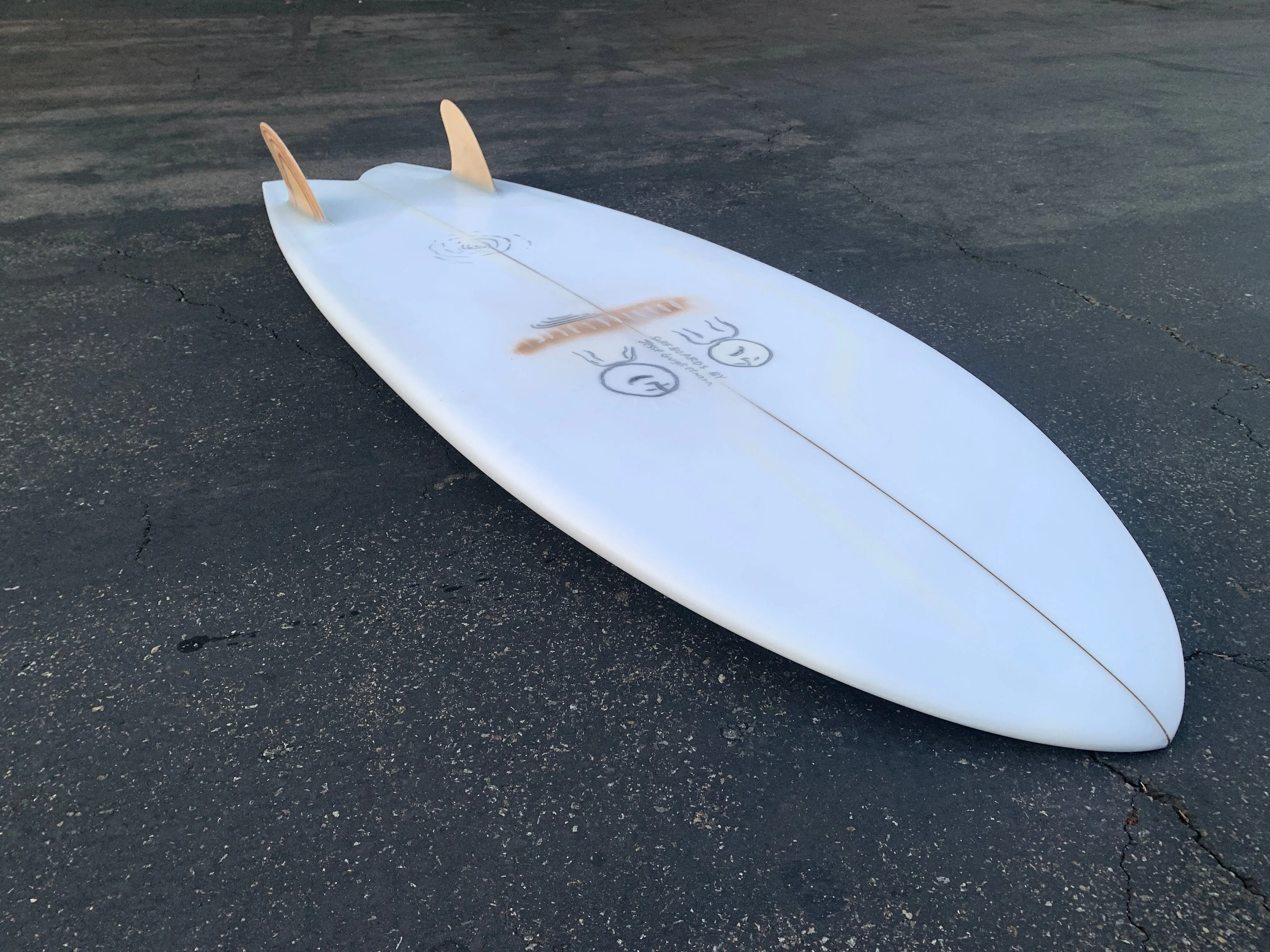 5'6" Jesse Guglielmana Shovel Fish (Used)
