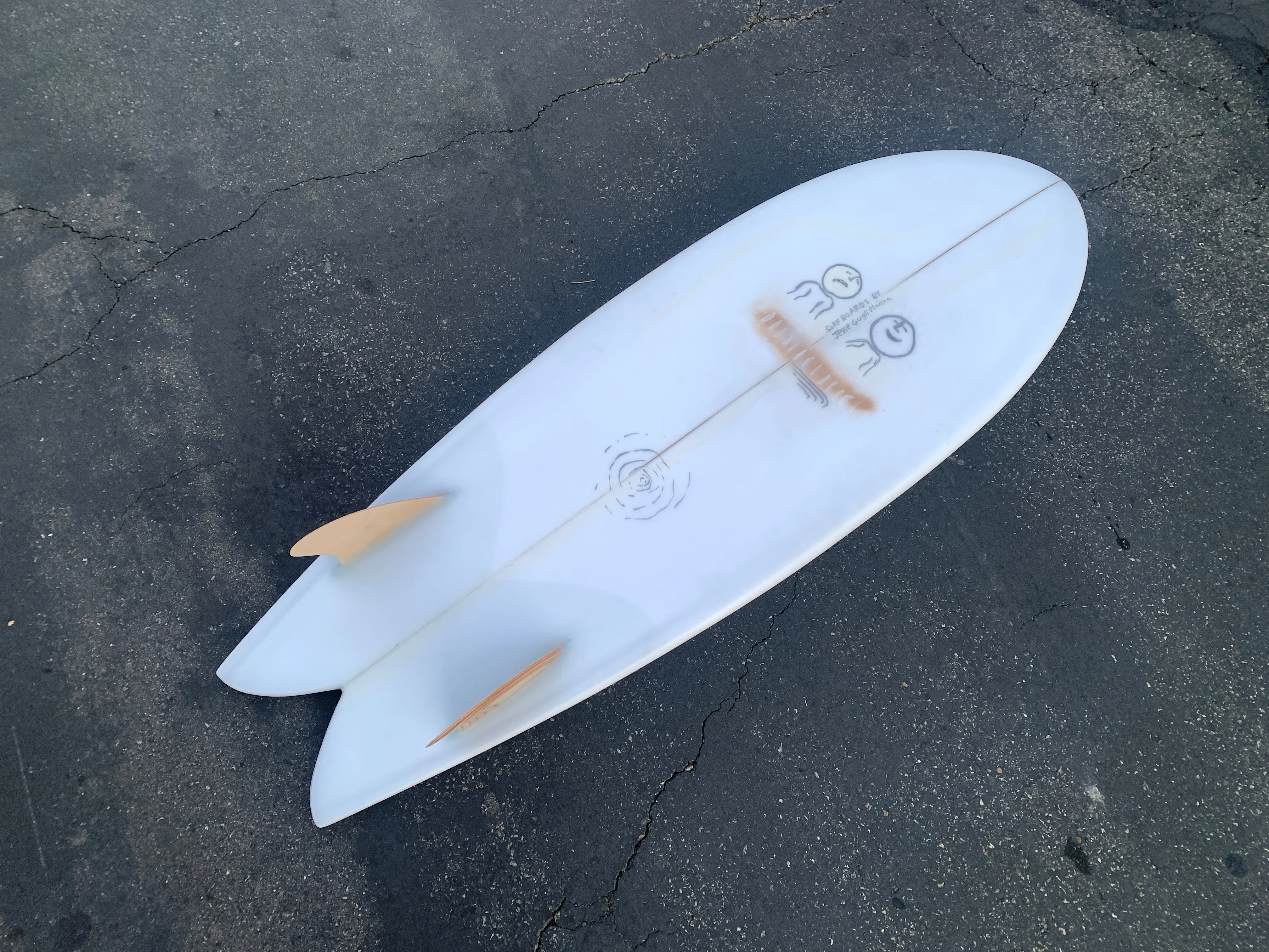 5'6" Jesse Guglielmana Shovel Fish (Used)