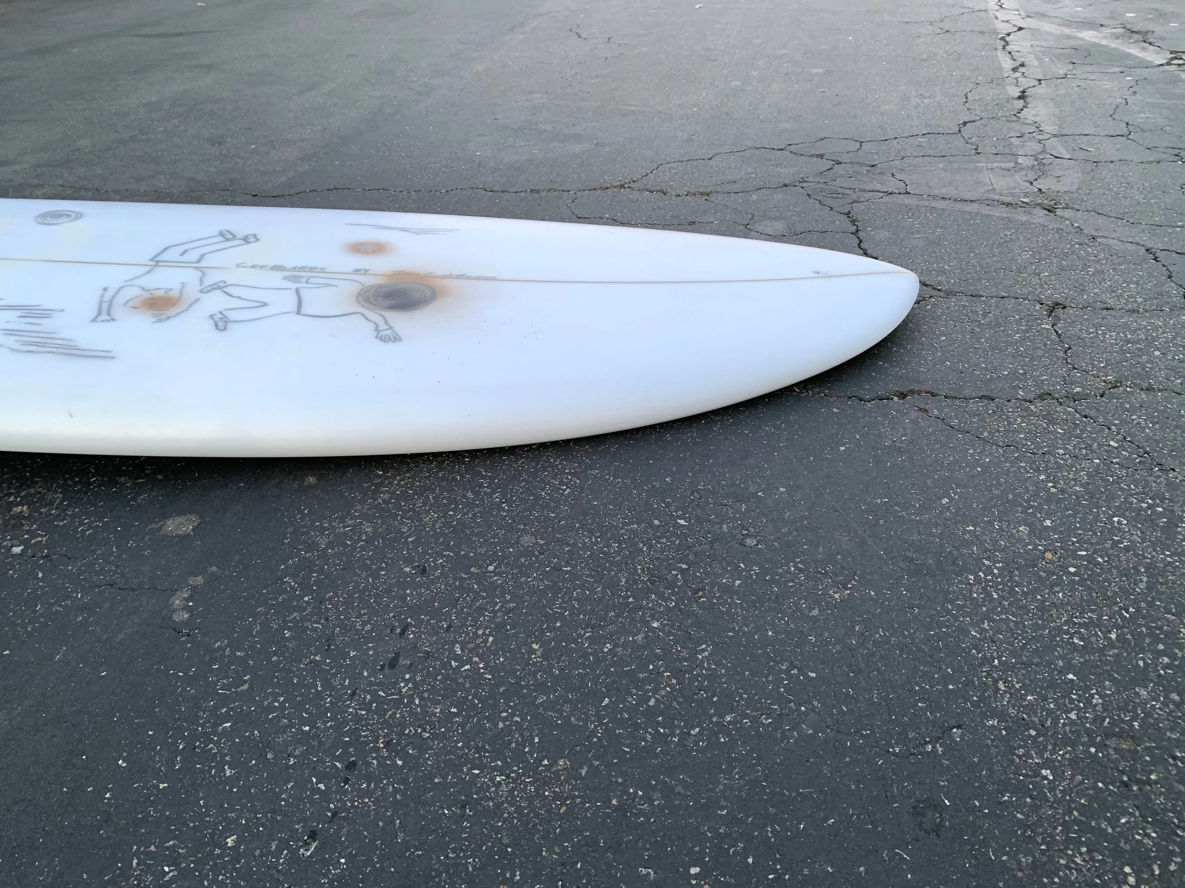 5'6" Jesse Guglielmana Shovel Fish (Used)
