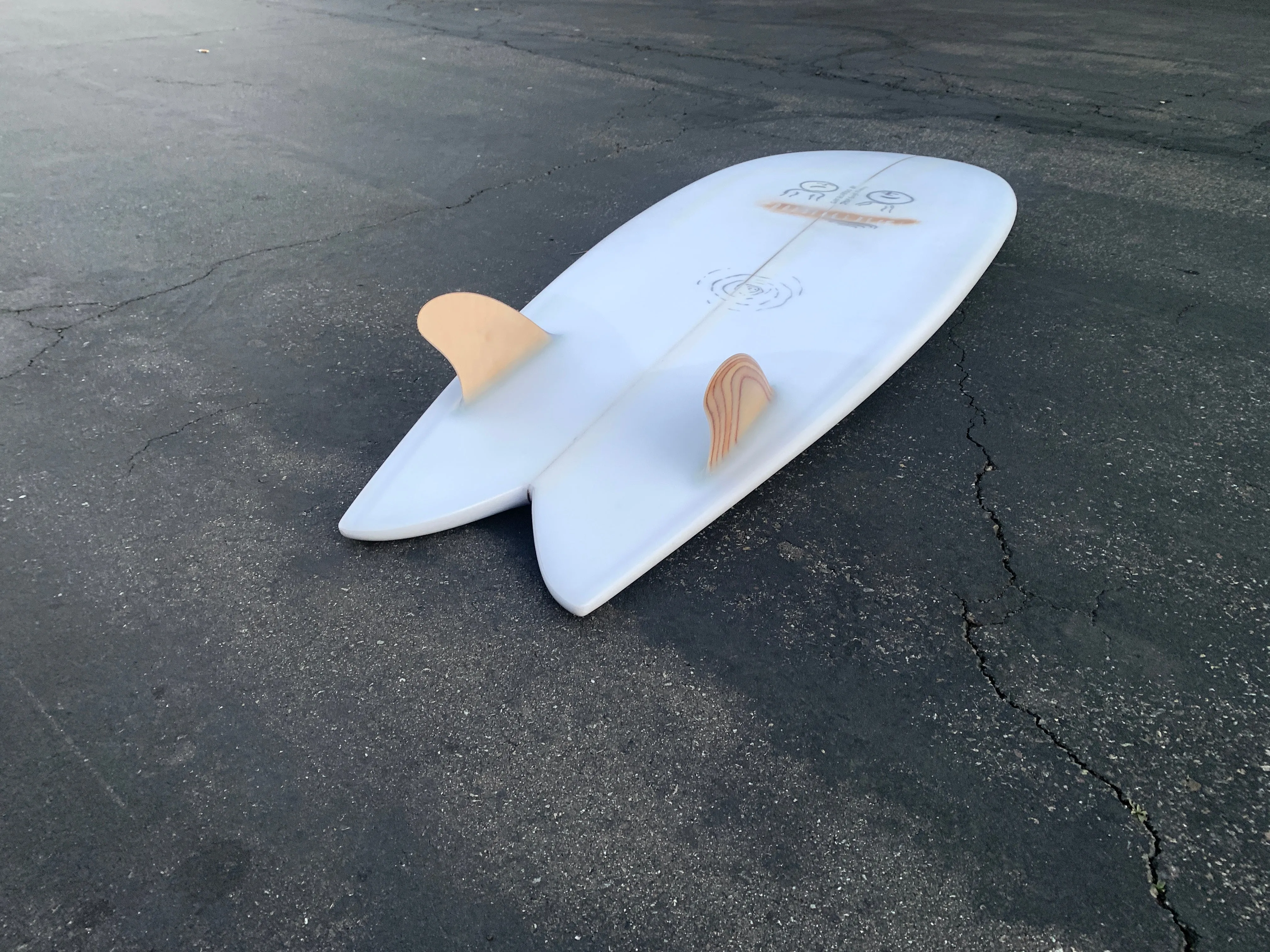5'6" Jesse Guglielmana Shovel Fish (Used)