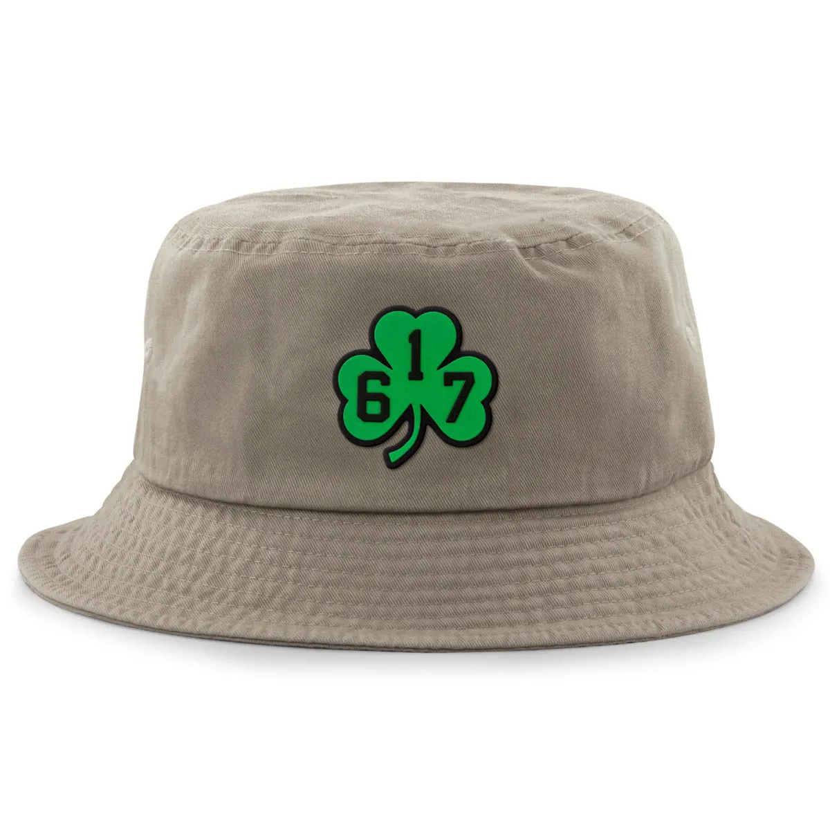 617 Shamrock PVC Patch Bucket Hat