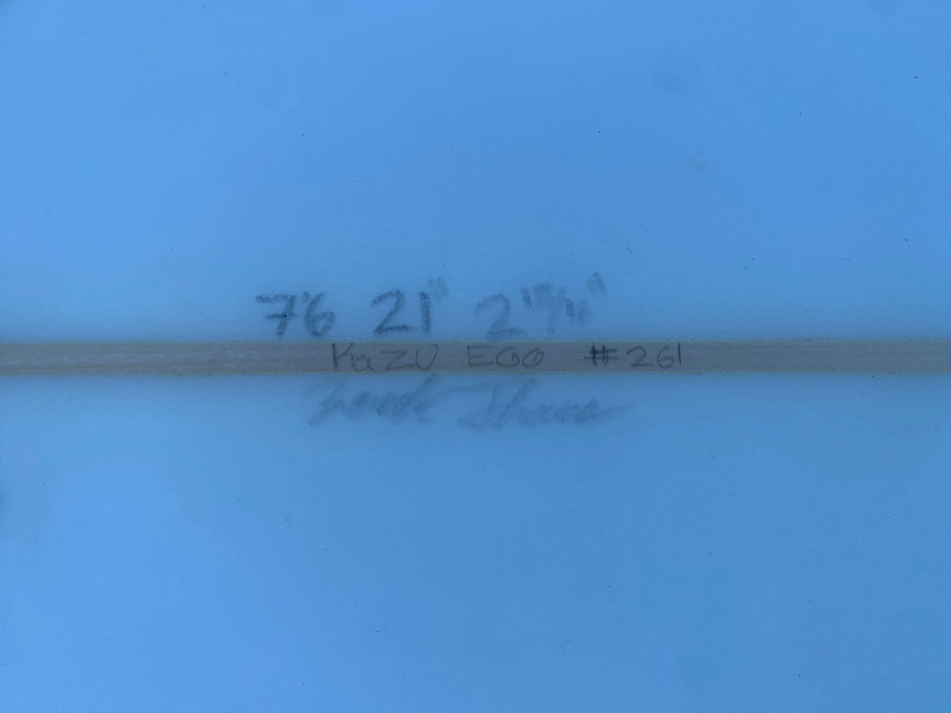 7'6" Zack Flores Kazu Egg (Used)