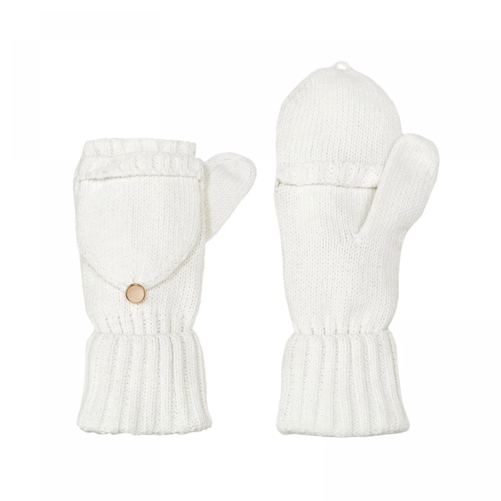 A New Day Women's Knit Flip Top Mittens