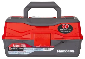 Adventurer 1-Tray 89-Piece Tackle Box Kit