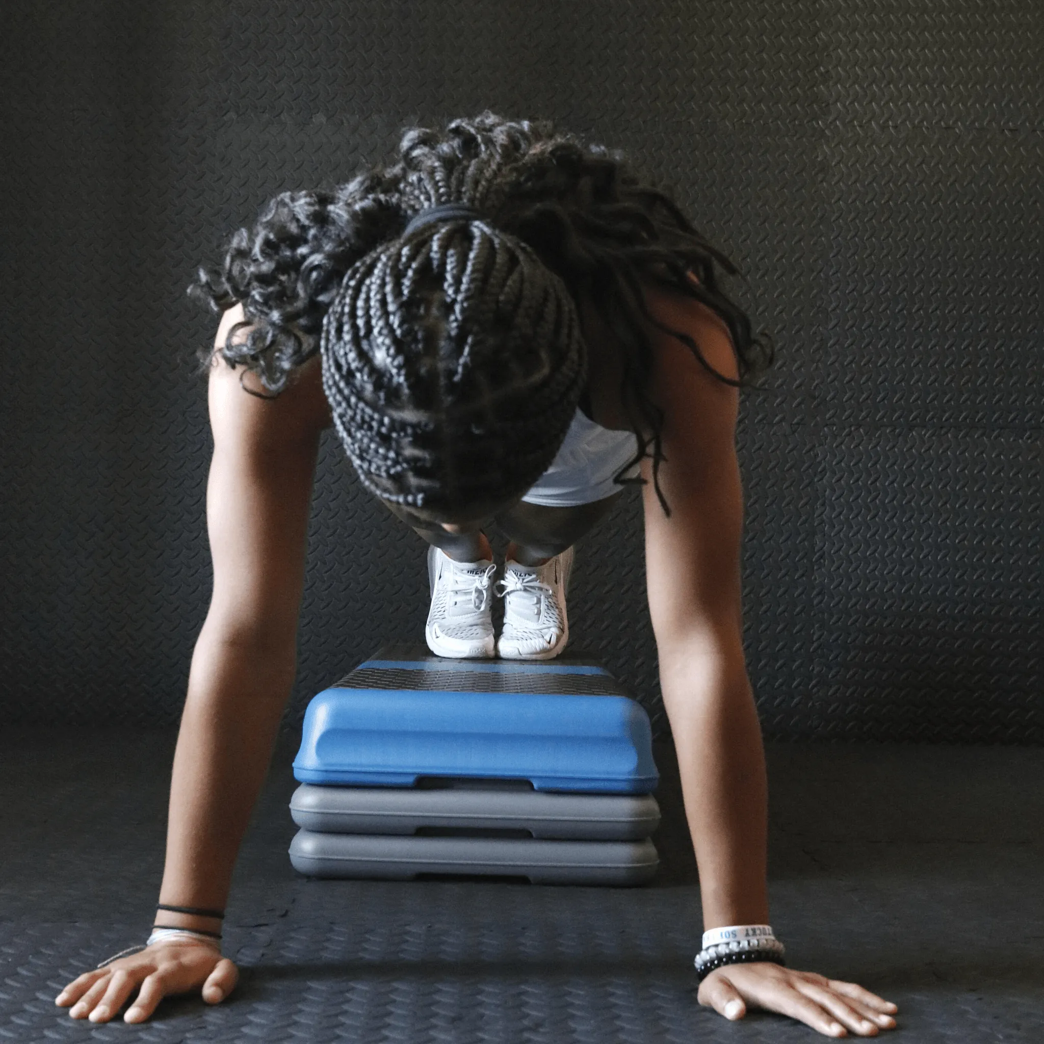 Aerobic Step Platforms with 4 Adjustable Locking Risers (the classic set)