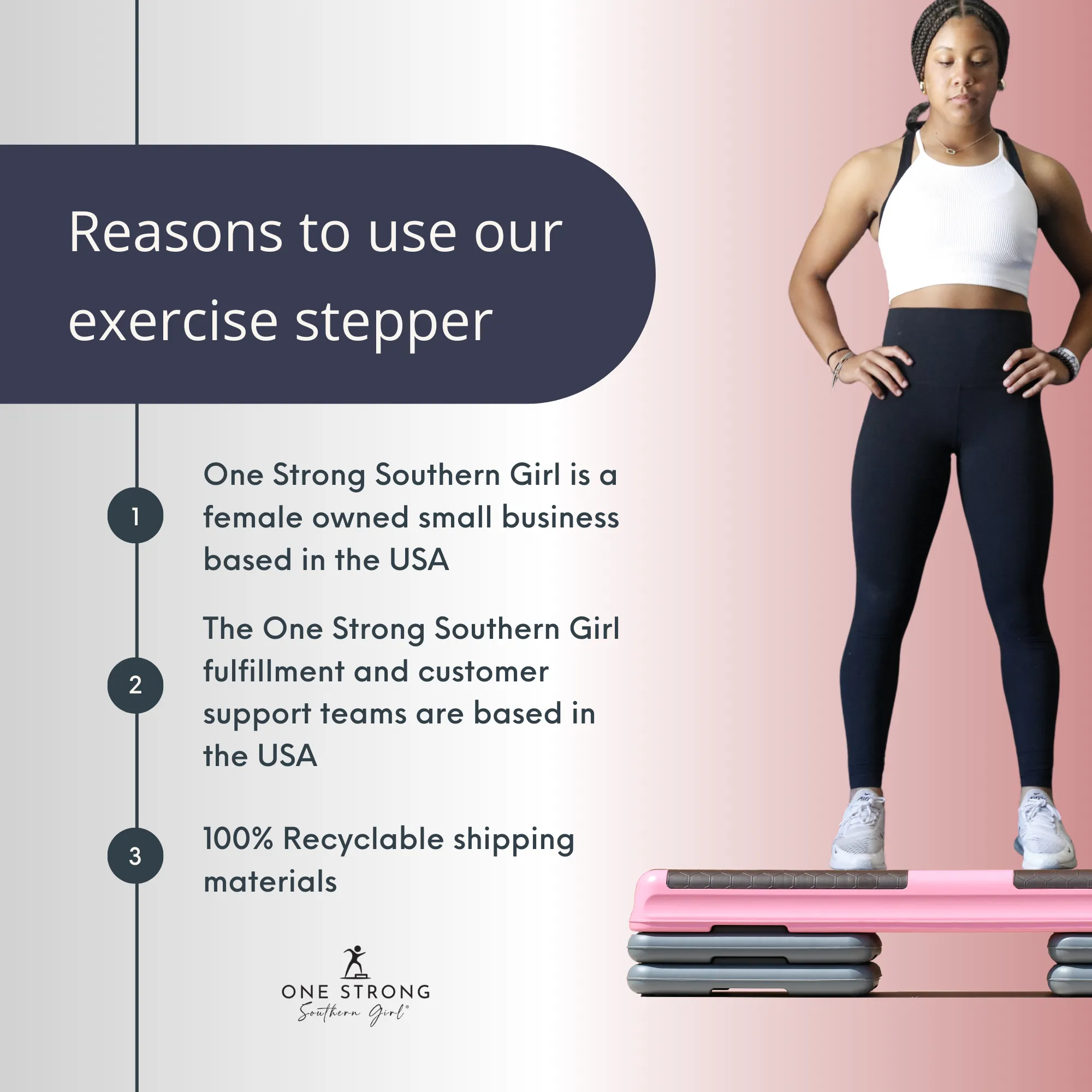Aerobic Step Platforms with 4 Adjustable Locking Risers (the classic set)