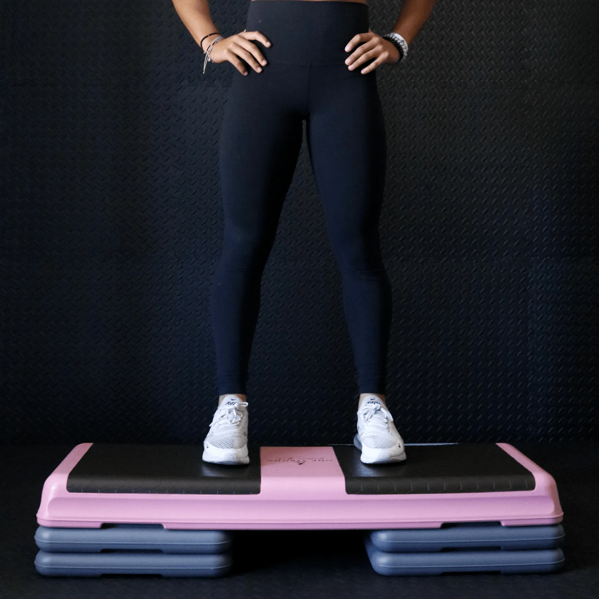 Aerobic Step Platforms with 4 Adjustable Locking Risers (the classic set)