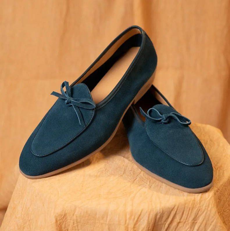 Amalfi Suede Belgian Loafers