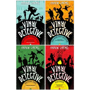Andrew Cartmel The Vinyl Detective Series 4 Books Collection Set
