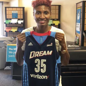 Angel McCoughtry Autographed Jersey