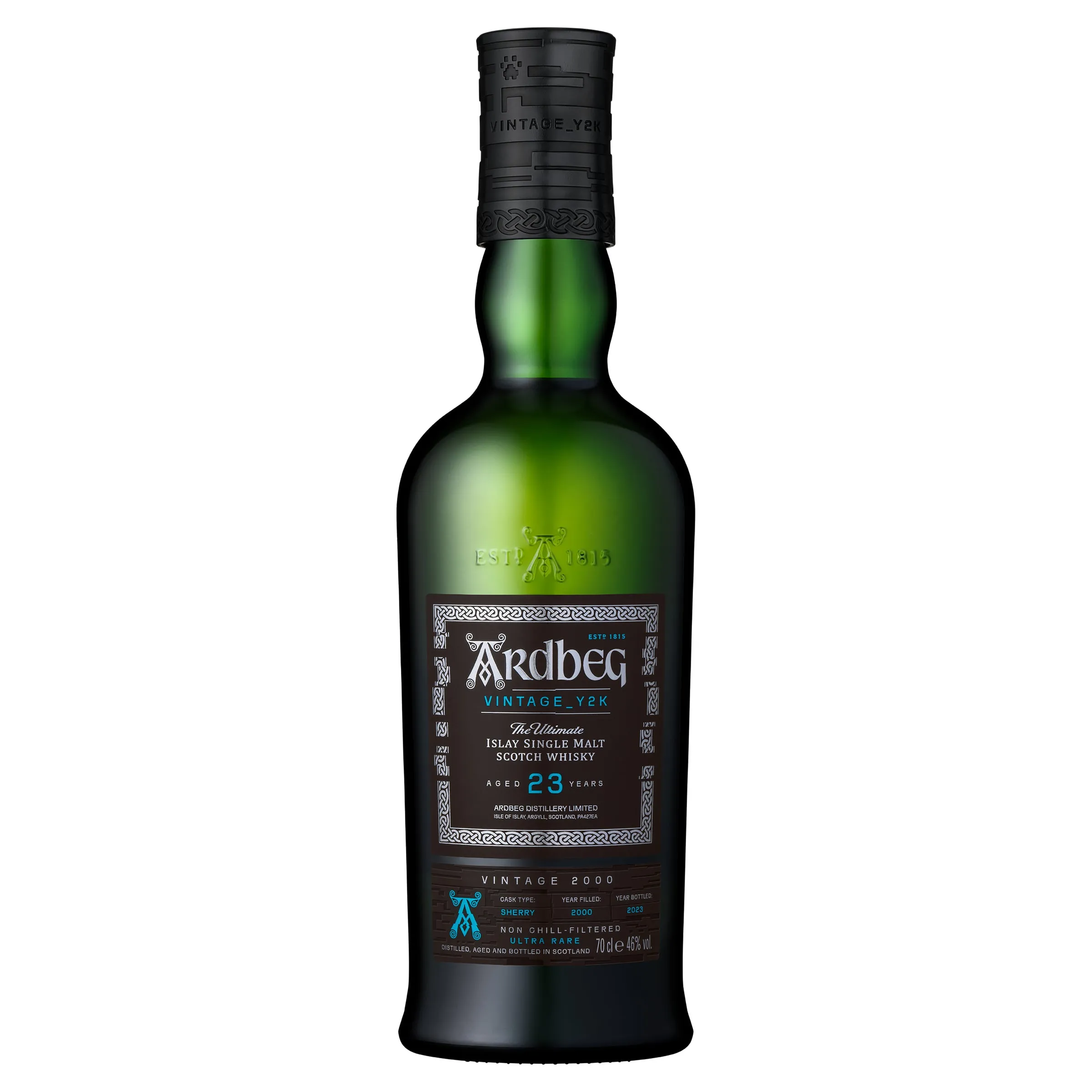 Ardbeg 23 Year Old Vintage Y2K Limited Release Single Malt Scotch Whisky 700ml