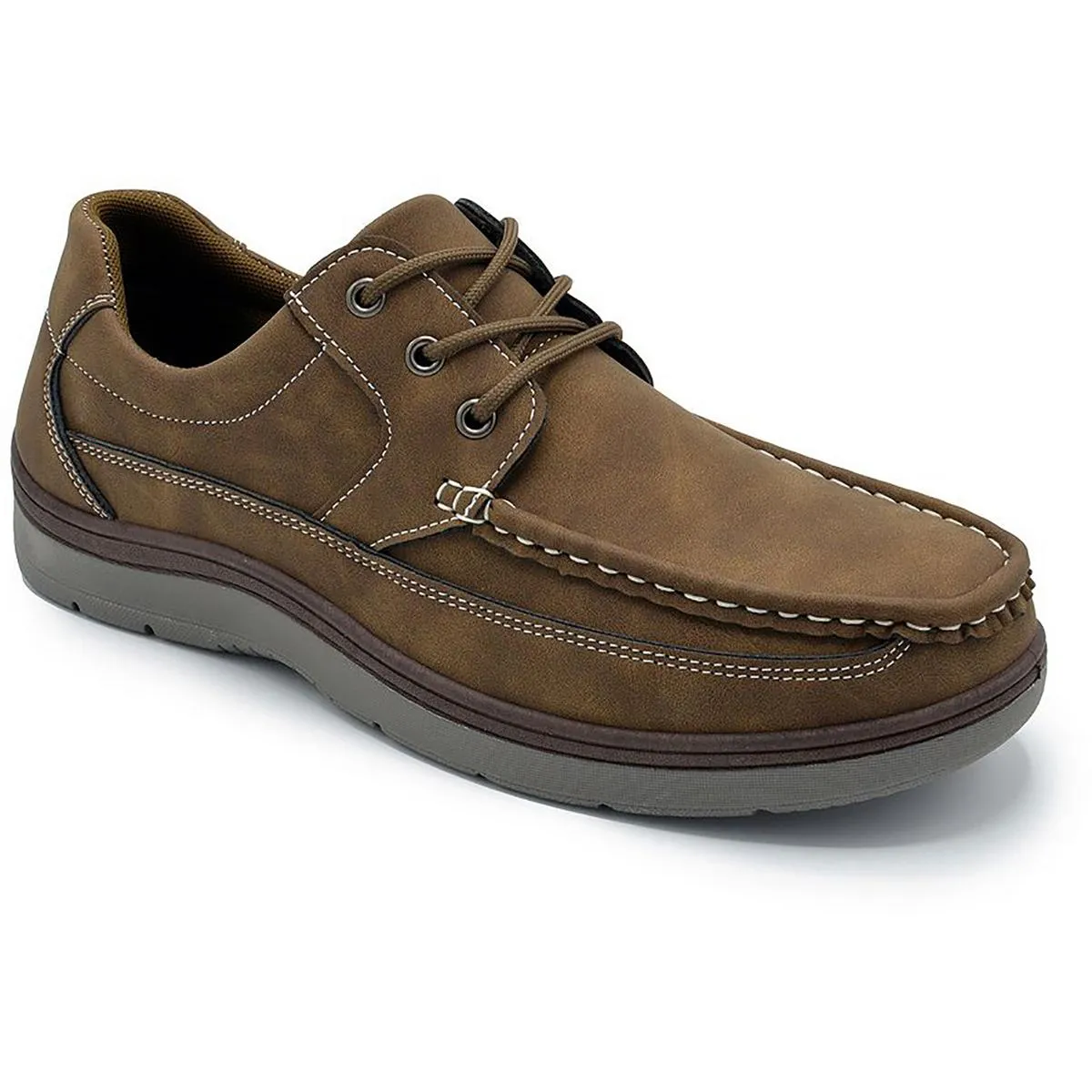 Aston Marc Mens Newport Lace-Up Walking Loafers