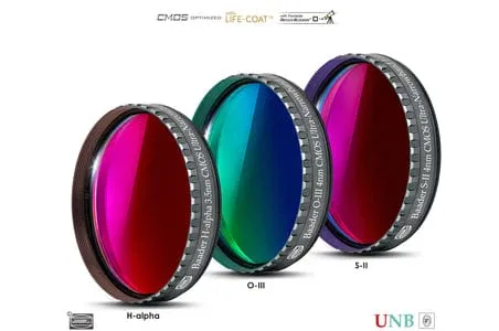 Baader S-II Ultra-Narrowband-Filters (4nm) – CMOS-Optimized