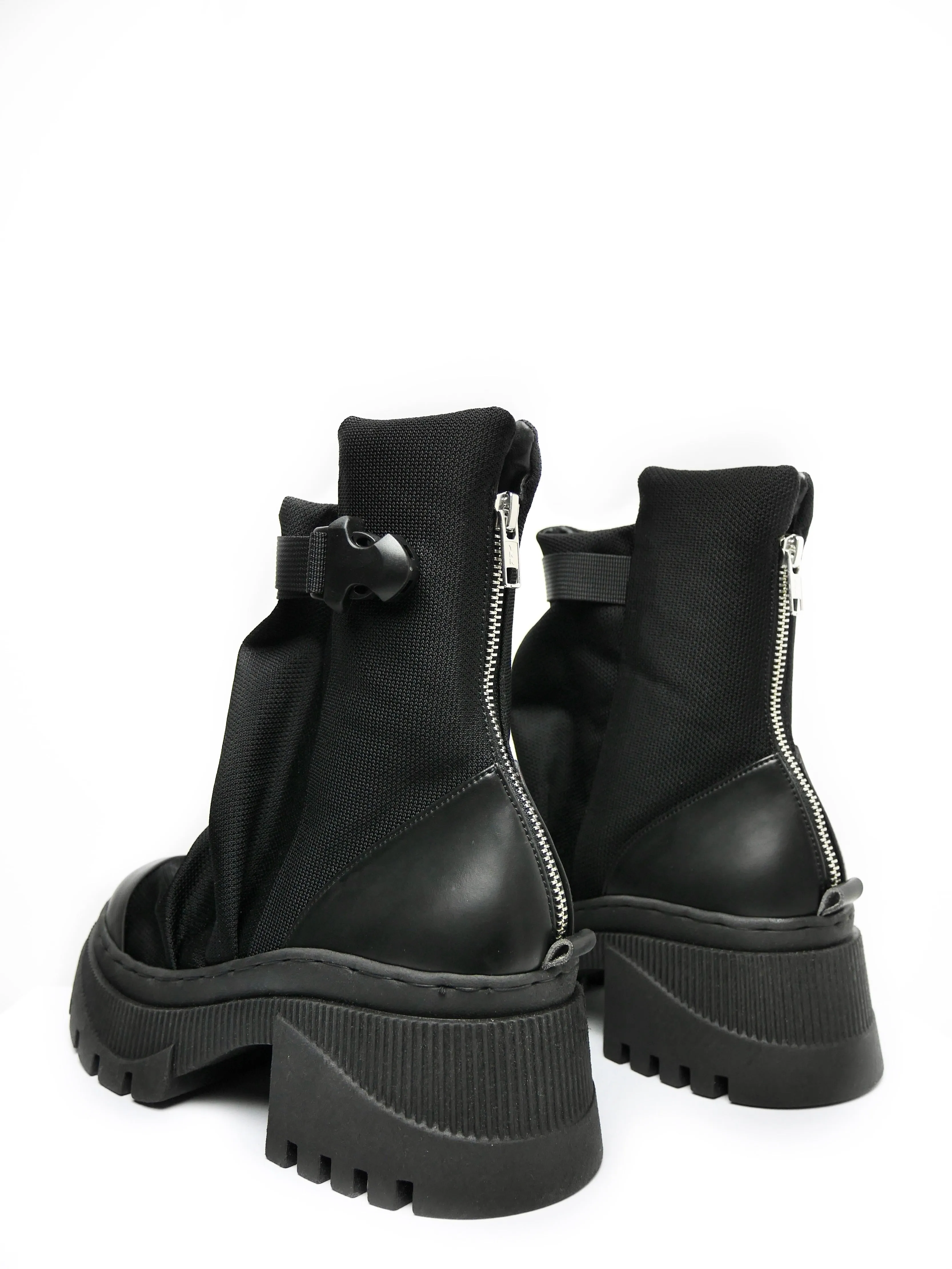 Baggy Black Boots