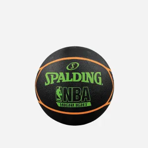 Banh Bóng Rổ Nba High Light Neon - Outdoor Size 7 - Đen