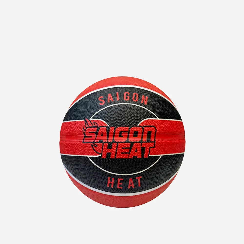 Banh Bóng Rổ Spalding Vba Team Saigon Heat Outdoor - Đỏ