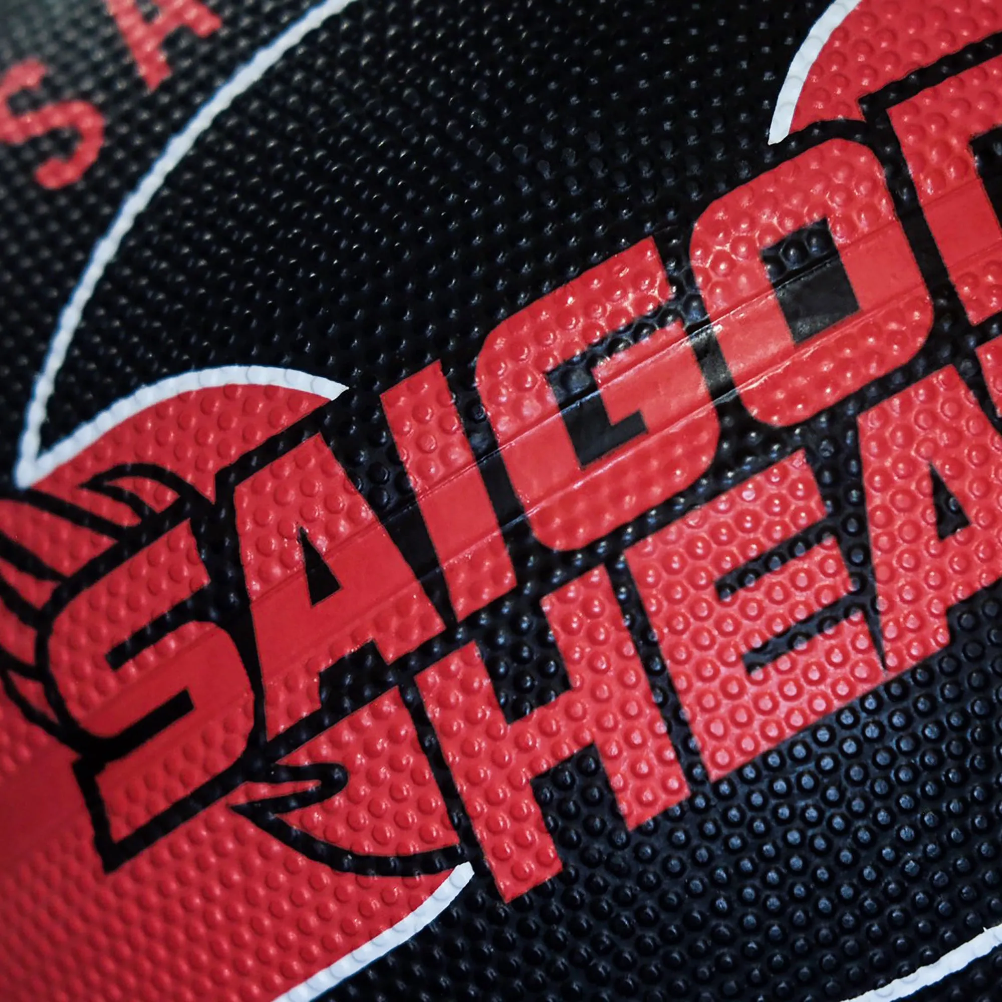 Banh Bóng Rổ Spalding Vba Team Saigon Heat Outdoor - Đỏ