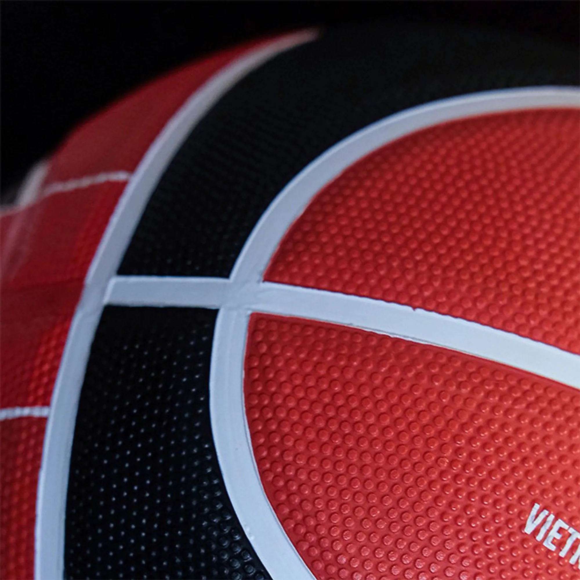 Banh Bóng Rổ Spalding Vba Team Saigon Heat Outdoor - Đỏ