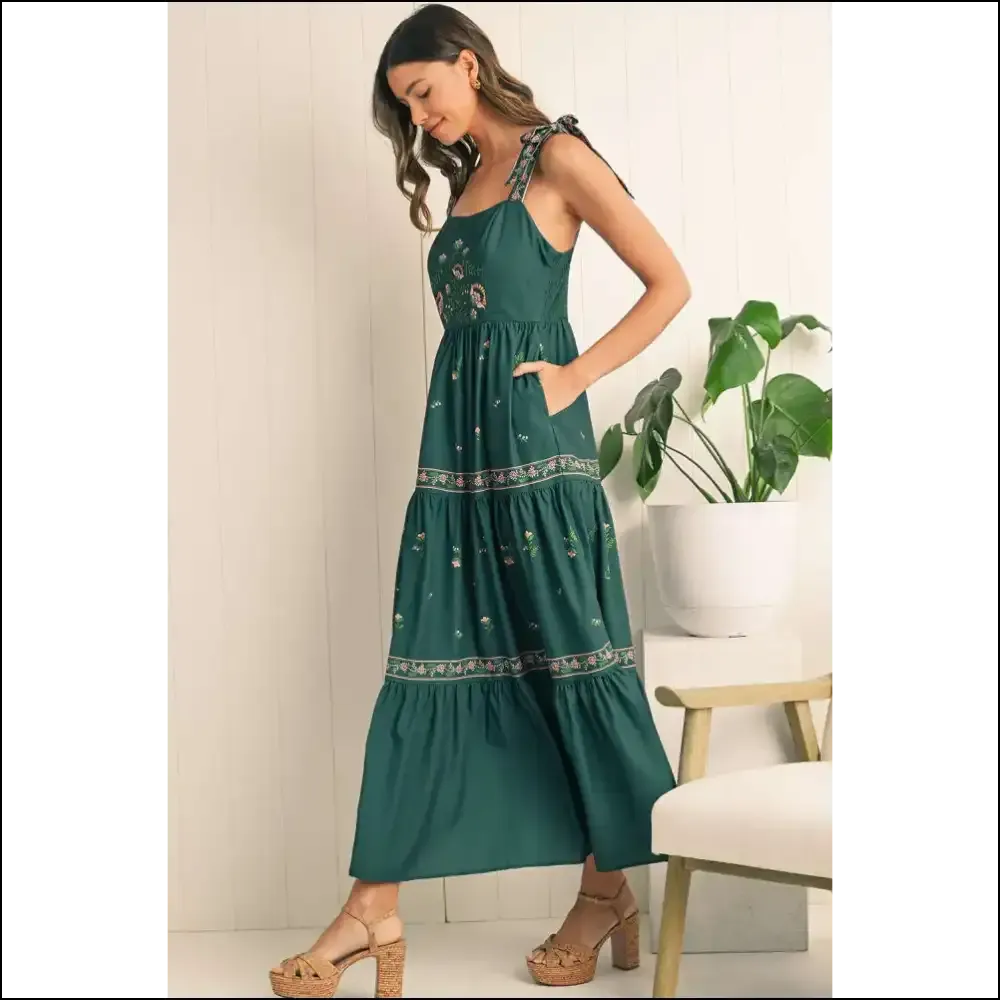 Blackish Green Boho Dress: I'm  Cute, Ok? 😜 Needful Things