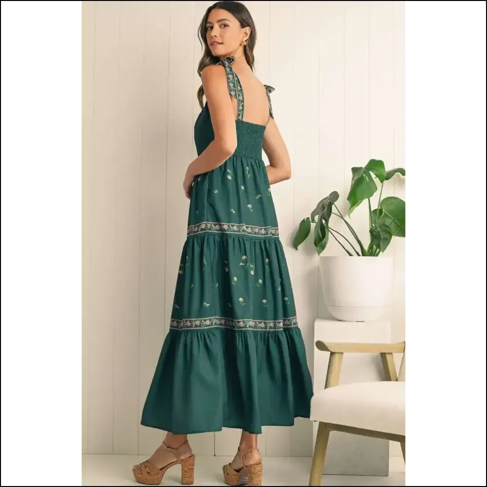 Blackish Green Boho Dress: I'm  Cute, Ok? 😜 Needful Things