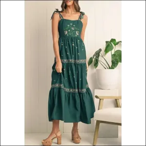 Blackish Green Boho Dress: I'm  Cute, Ok? 😜 Needful Things