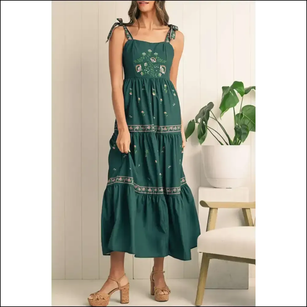 Blackish Green Boho Dress: I'm  Cute, Ok? 😜 Needful Things