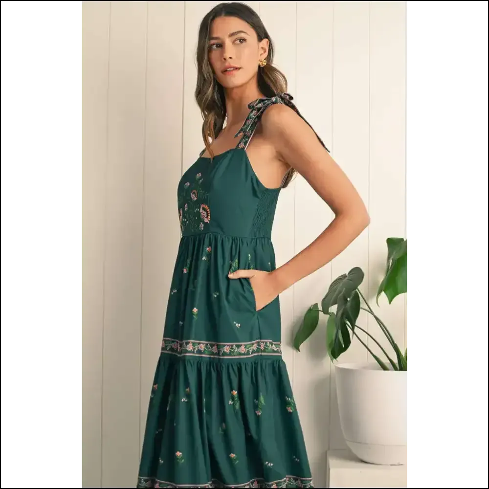 Blackish Green Boho Dress: I'm  Cute, Ok? 😜 Needful Things
