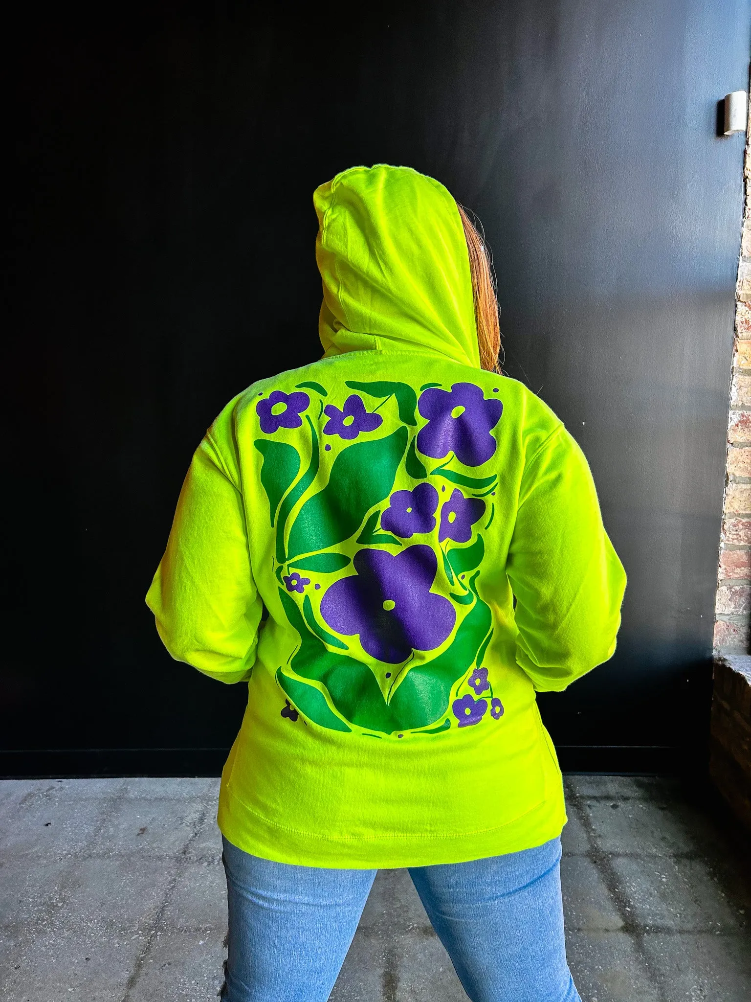 Bloom Adult Full-Zip Box Hoodie