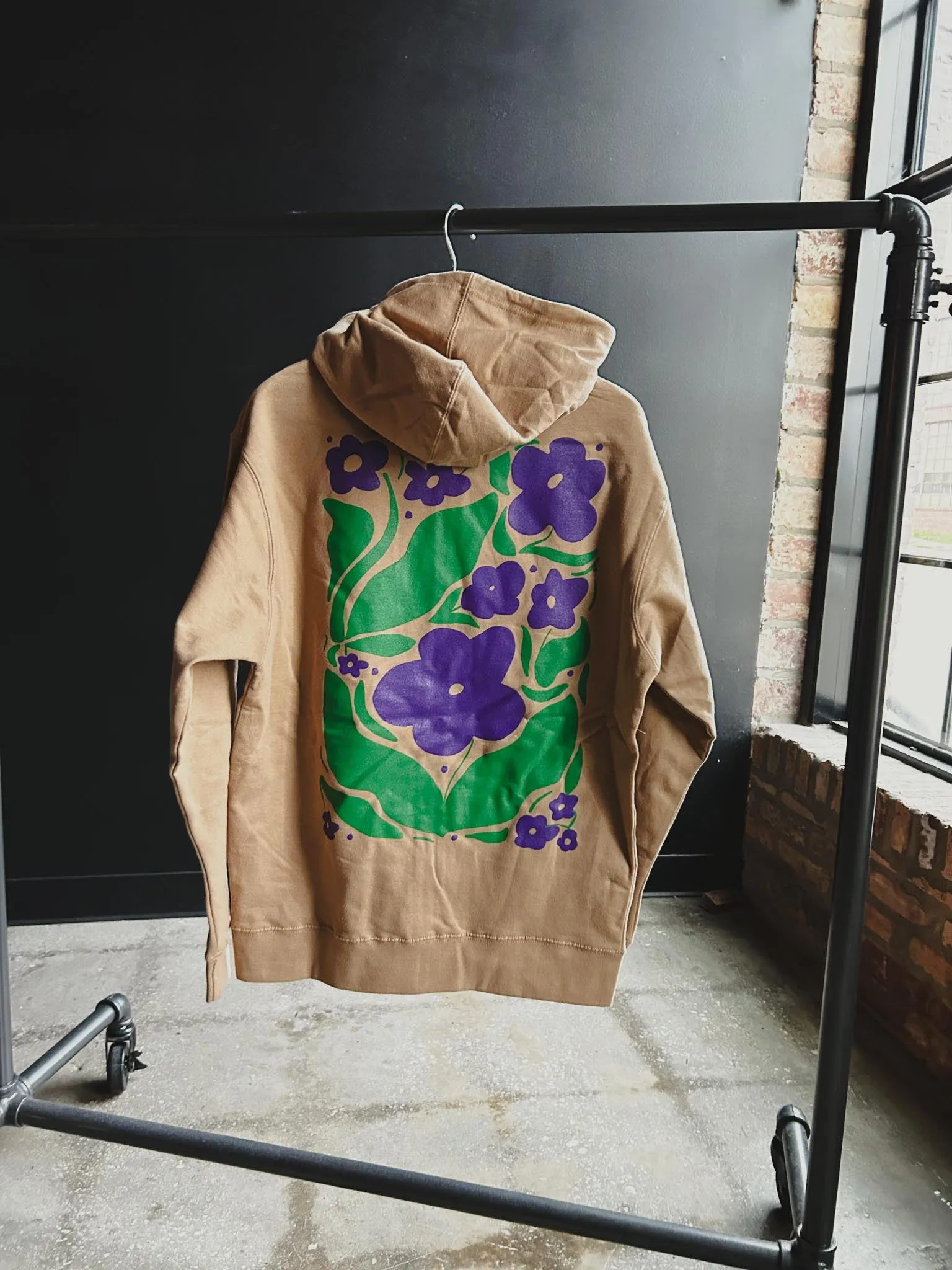 Bloom Adult Full-Zip Box Hoodie