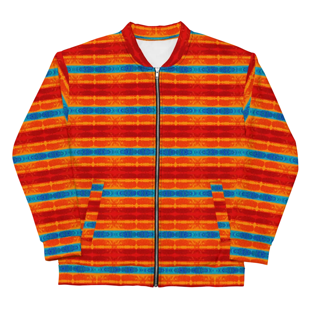 Bomber Jacket (Unisex)(Rind#12 Rind Link Flip) RJSTH@Fabric#12 RJSTHW2022 RJS