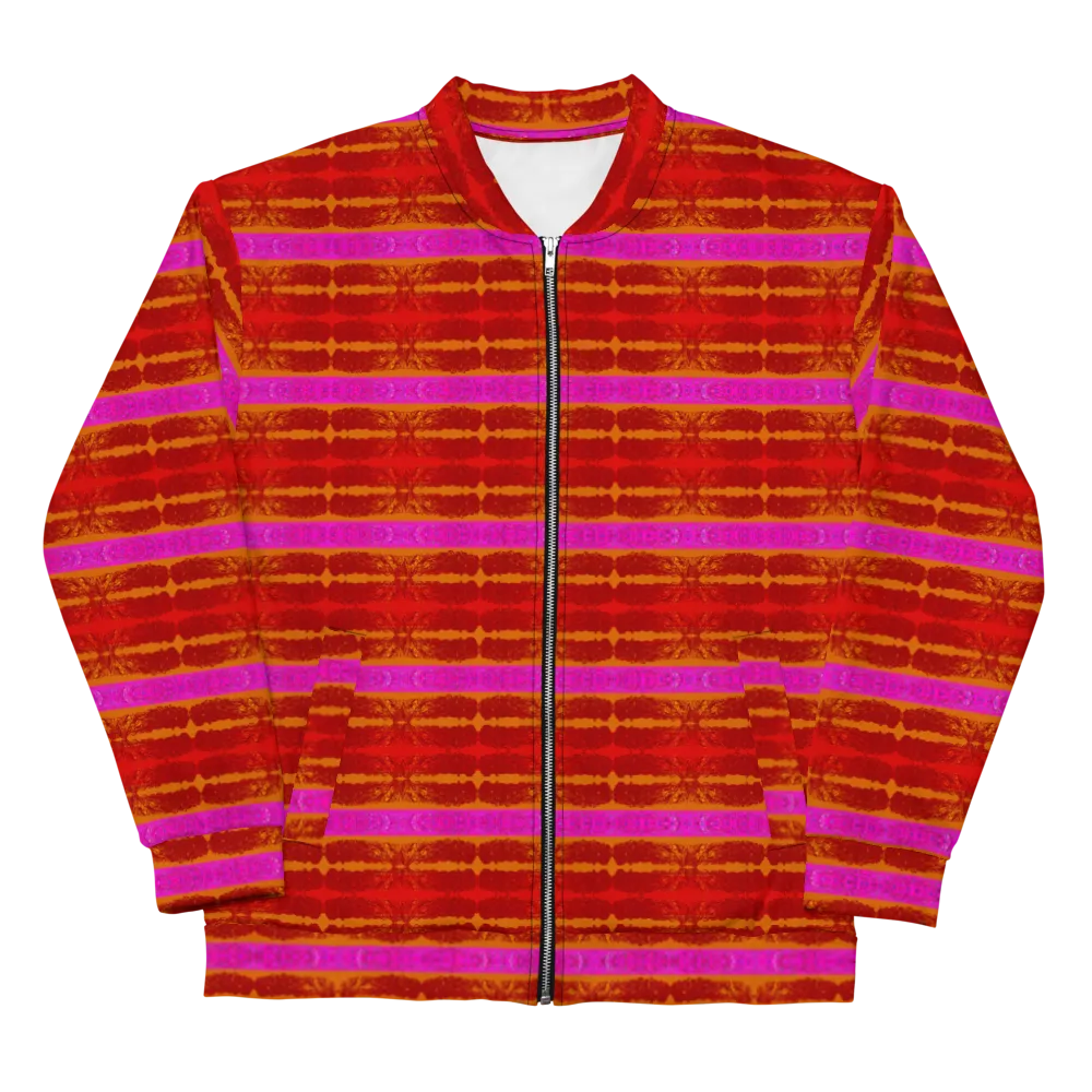 Bomber Jacket (Unisex)(Rind#7 Rind Link Flip) RJSTH@Fabric#7 RJSTHW2022 RJS