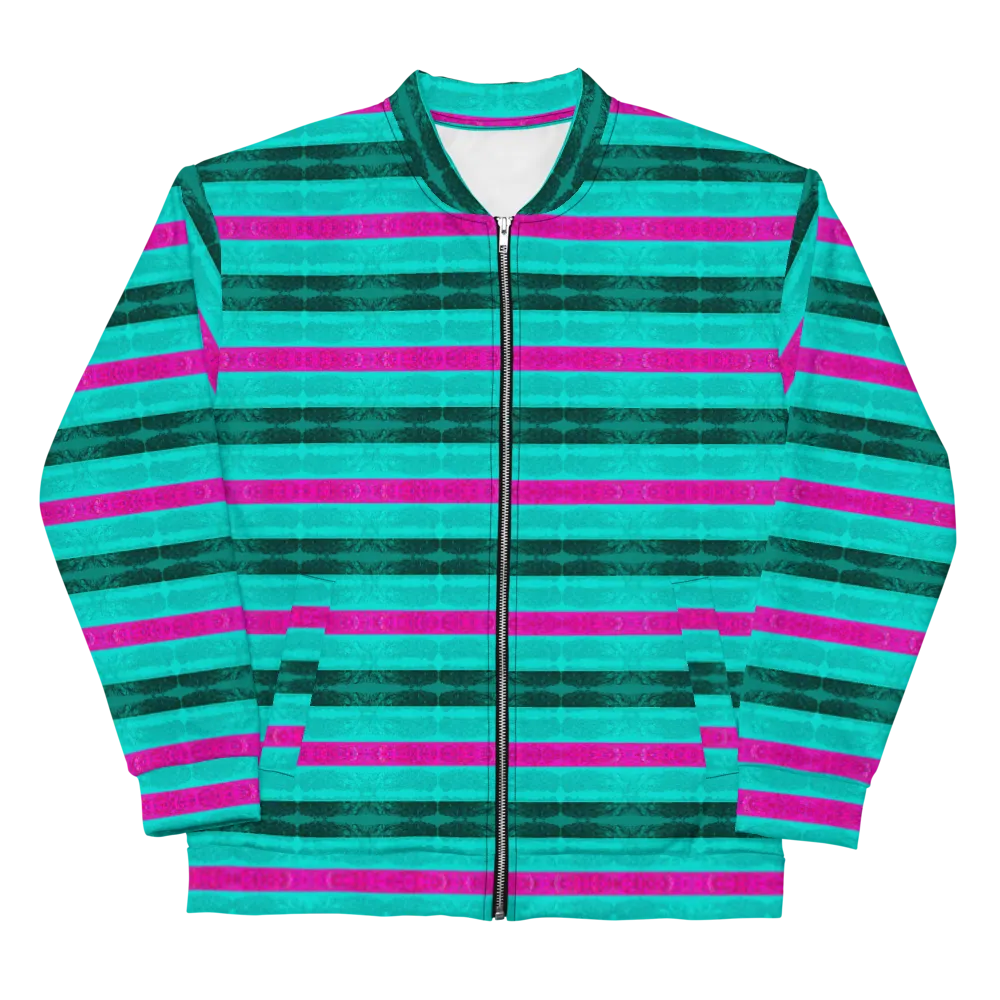 Bomber Jacket (Unisex)(Rind#8 Rind Link Flip) RJSTH@Fabric#8 RJSTHW2022 RJS