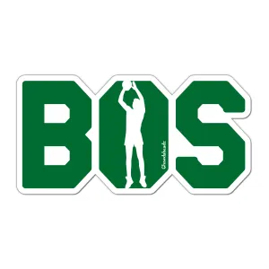 BOS Jump Shot Sticker