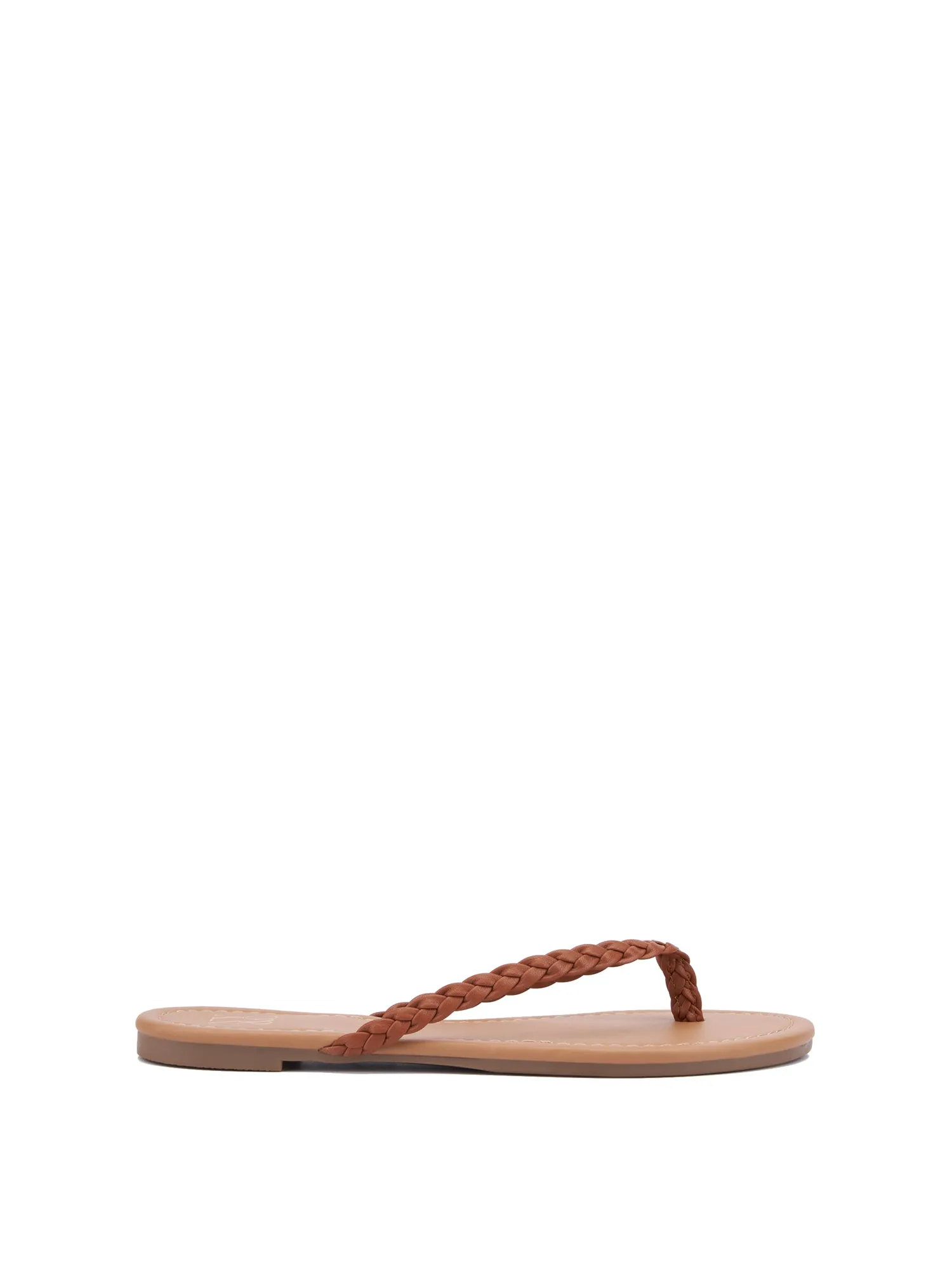 Braided-Strap Flip-Flop Sandal