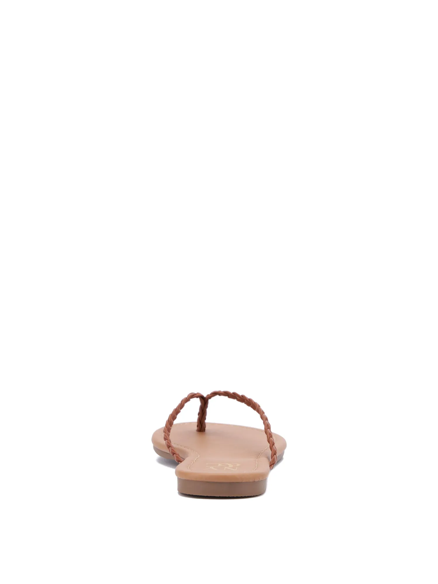 Braided-Strap Flip-Flop Sandal