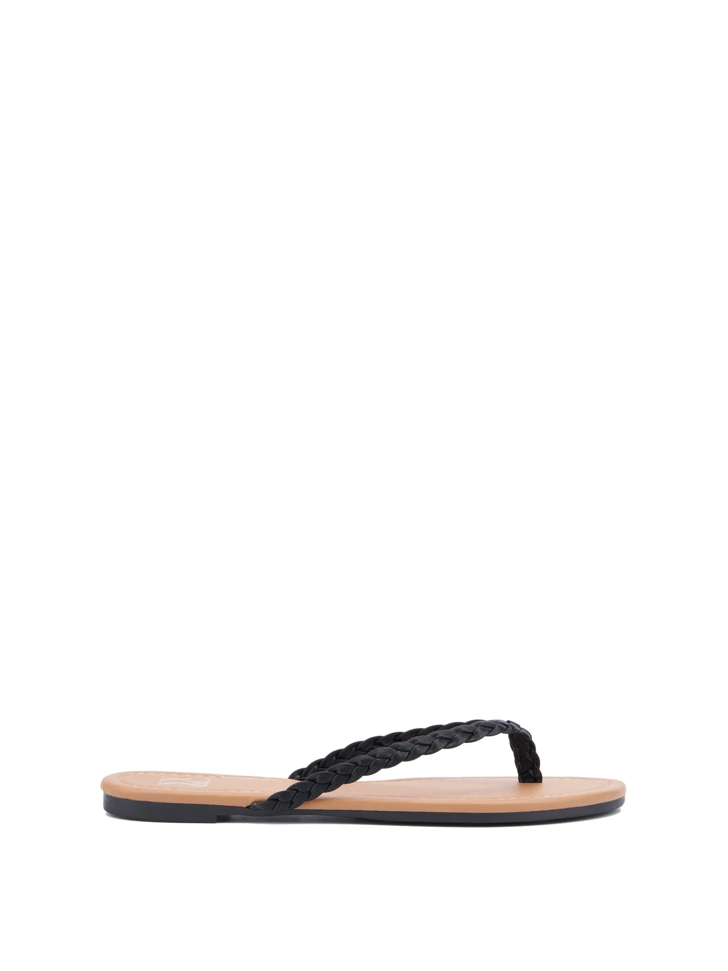 Braided-Strap Flip-Flop Sandal