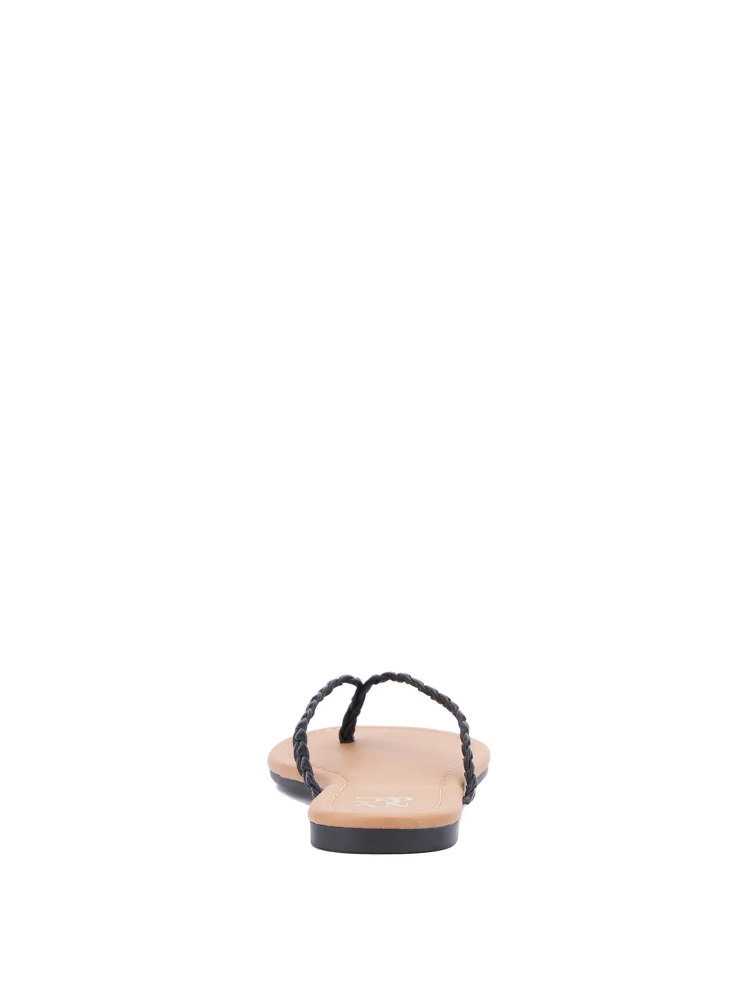 Braided-Strap Flip-Flop Sandal