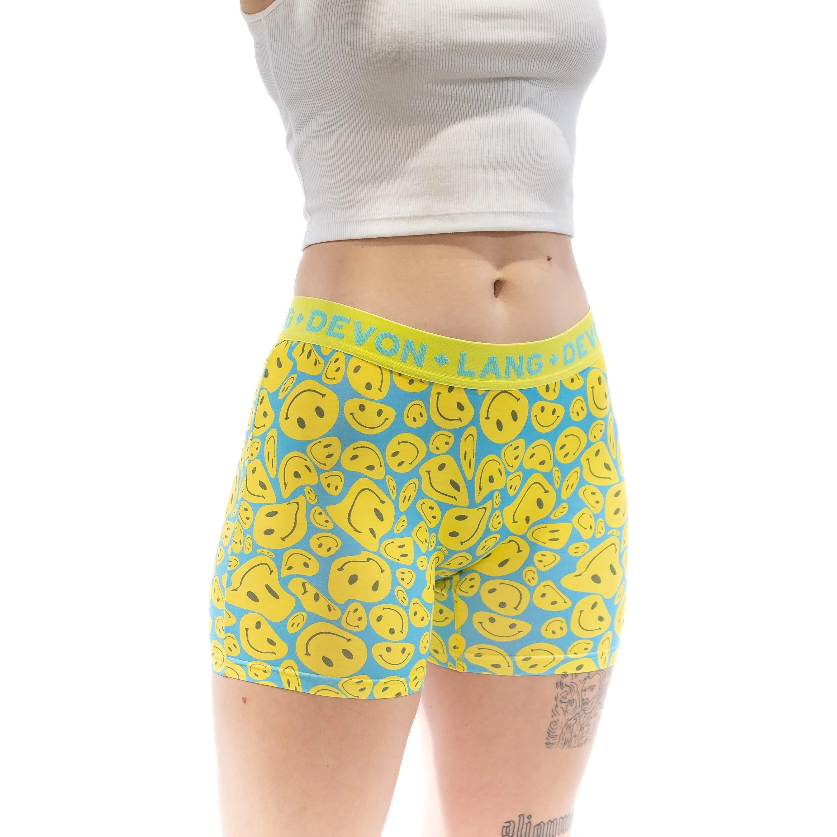 Bria 2.0 Boxer Brief - Melting Smilies - WKNDRS