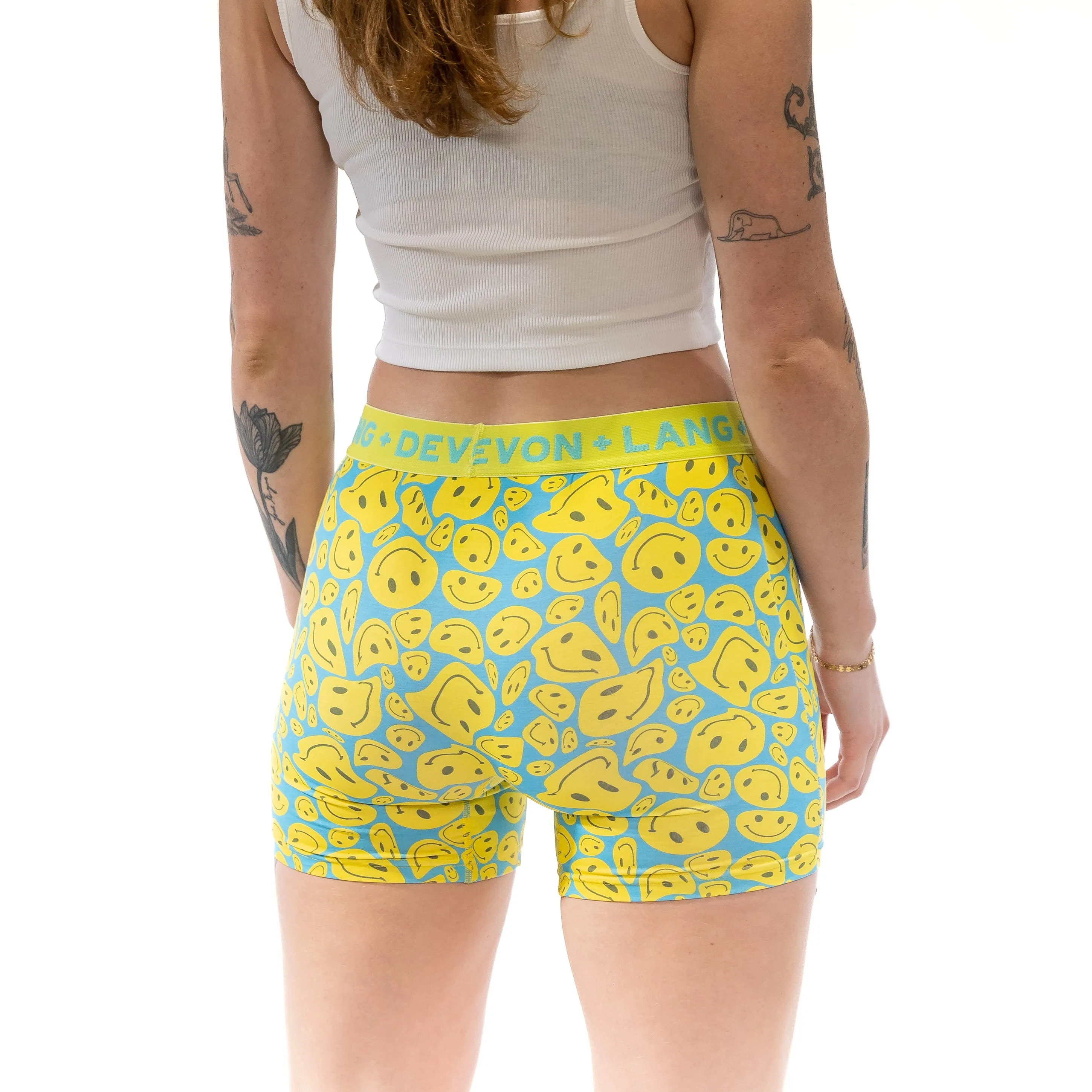 Bria 2.0 Boxer Brief - Melting Smilies - WKNDRS
