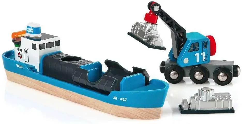 Brio Freight Ship & Crane